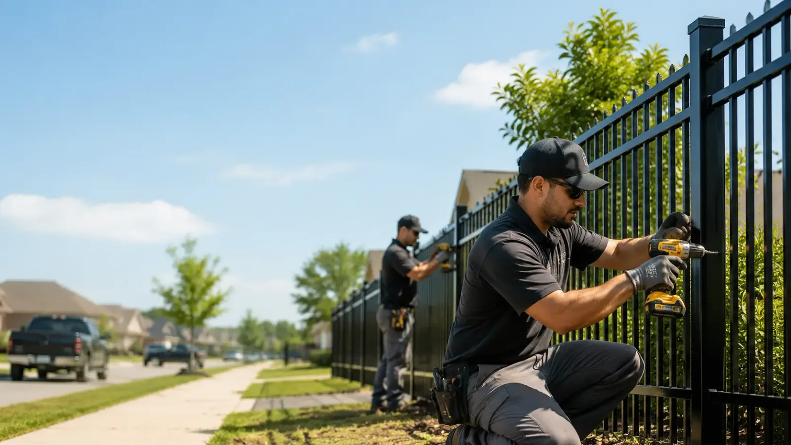 Metal Fence Installation in Huron, CA